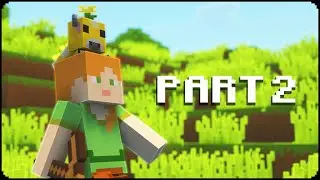Minecraft, but My Friend is a MooBloom (Part 2) #shorts