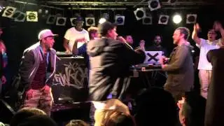 Cypher - Funkoars @ Amplifier Perth 30-5-15 - Optamus, Downsyde, Omac, SBX, WA Hip Hop