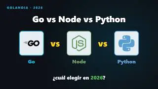 Go vs Node vs Python 2026: ¿cuál elegir? (8 categorías)