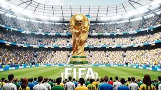 World Cup 2026 Logo Background | 2 Hour Stadium Loop Fan Made
