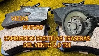 como cambiar pastillas de freno traseras del Vento Jetta MK6 vw gen3 gli gen2