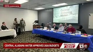 No rate increases planned in 2026 for Central Alabama Water customers