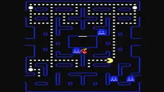 ATARI 7800 HANGLY MAN SINGLE LINES PACMAN PAC MAN