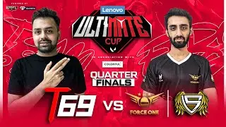Lenovo Ultimate Cup - Team T69 vs Force1 x LegStump - Quarter Finals | Colorful Tech