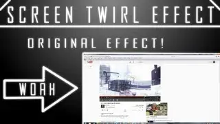 After Effects: Screen Twirl Effect [WOAH] | ReqsEdits