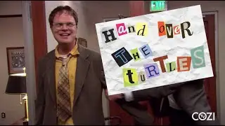 HAND OVER THE TURTLES, NOW! | The Office | Condensed Bold | COZI TV