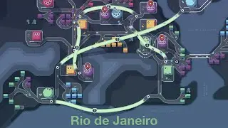 Rio De Janeiro Daily Challenge | Mini Motorways | Chill Let's Play