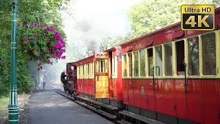 Port Erin, Railway Station, Railway Museum - 4K Stock Footages