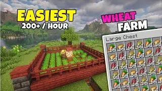 Minecraft&rsquo;s Easiest Auto Wheat Farm 🛠 Perfect for Beginners & Survival 1.21.8