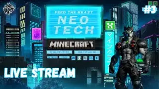 Working toward the Macerator | FTB NeoTech Mod Pack for Minecraft | Live