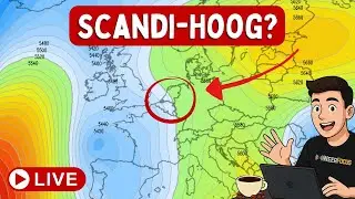 🔴LIVE Van Westelijke Stroming naar Scandi-hoog?! | Weersverwachting