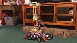 Knex Screamer Carnival Ride / Fair Ride. Setting Up And Operating.
