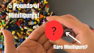 5 Pound Lego Minifigure Haul!!! Great Finds!