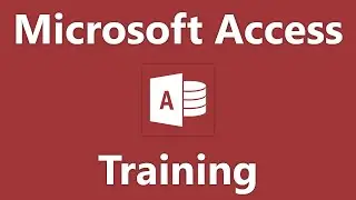 Access 2010 Tutorial Working with Database Objects Microsoft Training Lesson 1.3