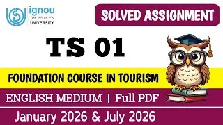 TS 1 solved assignment 2026 | ts 1 solved assignment 2026 in english 
