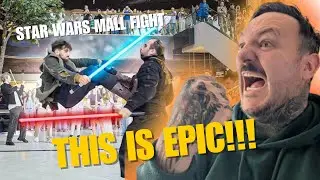 Star Wars Shopping Mall Fight! | UK Dad&rsquo;s First Time Reaction