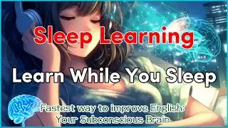 Sleep Learning For Free [ Improve Vocabulary ] Level 1 🔥Easy Practice #EnglishForIELTS