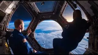 Watching the Sky Through a Spaceship Window