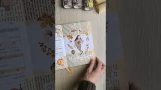 October 2025 Bullet Journal Theme flip through 🪄🍂✨