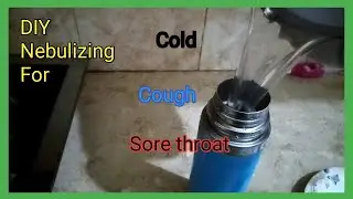 DIY home nebulizer||How to make steam at home ||life of Sania#shorts