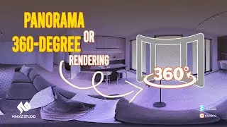 3ds Max - 360 &ordm; Panorama In 5 Step