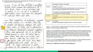 IGCSE Business Studies: Example 1 Paper 2 (b) Section