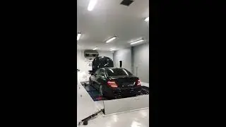 Mercedes C250 CGI W204 Big Turbo on Dynno