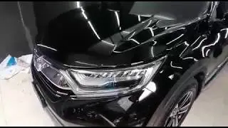 Hasil Coating SIBC Base Coat + SIO5 Diamond Gloss Nano-Ceramic &reg; Paint Protection Honda CRV