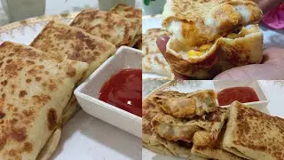 Chicken Crepes Recipe 😍 | Soft & Creamy Stuffed Crepes | Easy Party Snack | Daily Zaika ❤️