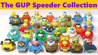 The ENTIRE Gup Speeder Collection (Octonauts) Over 30 By Fisher Price 2013-2017 (DESCRIPTION) 2160p