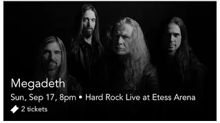 Megadeth 9-17-23 ​⁠Hard Rock Live AC,NJ 2of2