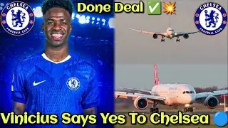 ✅DEAL COMPLETE!! ARRIVES AT CHELSEA TO SIGN &euro;100M VINICIUS JNR🤩FABRIZIO ROMANO ANNOUNCE NOW🎯#chelsea