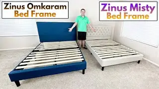 Zinus Omkaram Bed Frame vs Zinus Misty Bed Frame - Comparison!