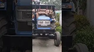 Sonalika 47 two wheel drive trailer per performance #sonalika47 #2wd #trall #minitrailer