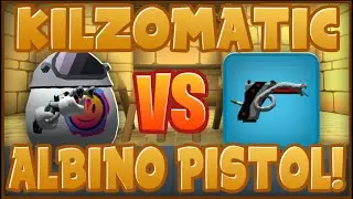 Kilzomatic vs Albino Pistol! | Shell Shockers Challenge 1v1