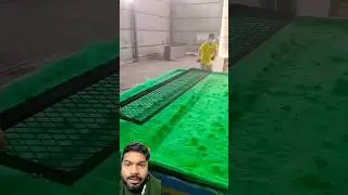 Iron jali painting process #machine #ironjali #shorts #factory #viral #shortsfeed #viralshorts