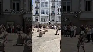 The Roman festival in Lugo #spain #galicia #festival #travel #travelvlog
