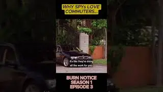 Why SPYs love commuters... | BurnNoice S1E3 |#burnnotice #michealweston #spytips