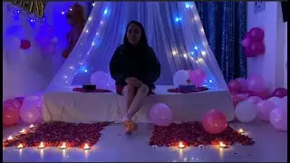 Birthday Surprise For Her | Birthday Decoration At Home | MlW #vlog87 #mankit #birthdayvlogforher