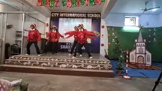 Christmas Medley Dance | Energetic Performance | Live Stage l City International School, Shaktinagar