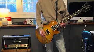 Gibson Les Paul into Marshall DSL20hr