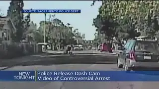 Sacramento Police Release Dashcam Video Of Violent Jaywalking Arrest