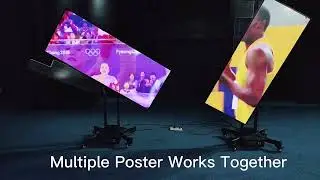 What Can Rotating Mini LED Panels Do? Creat Your Digital Signage Business  Idea With Huasuny