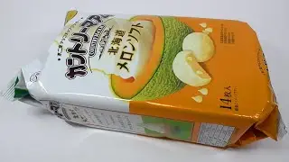 カントリーマアム 北海道メロンソフト Country mam (Hokkaido melon soft)