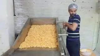Fast warker makka poha Fry Machine farsan Manufacturing business Namkeen kese banti hai Factory mai