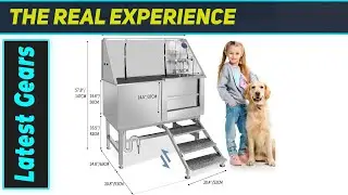 `OLIPIC Dog Bath: The Ultimate Pampered Pet Station!