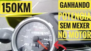 &times;COMO DAR POT&Ecirc;NCIA NA MOTO (BROS) SEM MEXER NO MOTOR&times;🚀