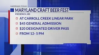 Maryland Craft Beer Festival coming to Frederick
