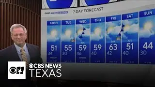 North Texas looking at chance of light rain after record dry winter start