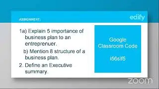 S5 Entrepreneurship By Tr. SSENDEGEYA FRED with Importance of a business plan to an entrepreneur